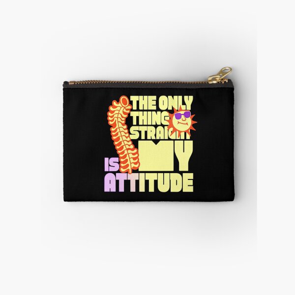 Item preview, The Only Thing Straight Is My Attitude designed and sold by SignumShop.