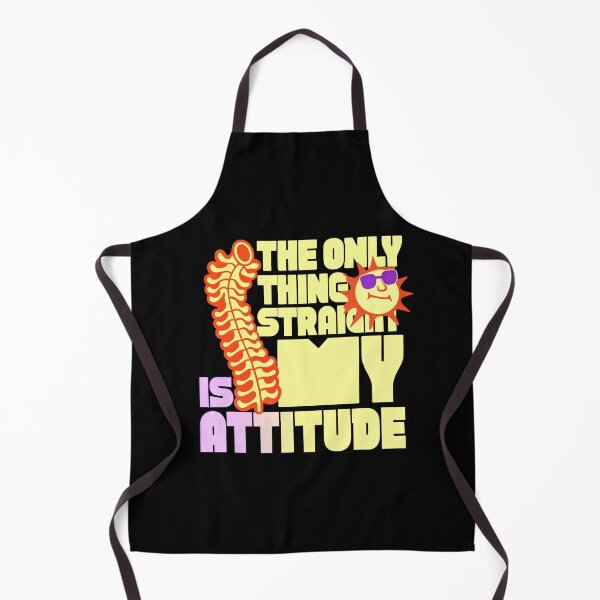 Item preview, The Only Thing Straight Is My Attitude designed and sold by SignumShop.