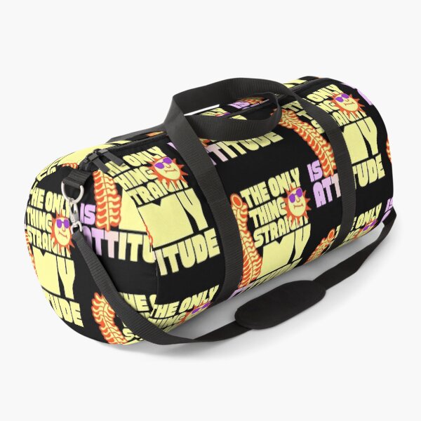 Item preview, The Only Thing Straight Is My Attitude designed and sold by SignumShop.