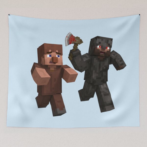 Item preview, Blocky Carnage designed and sold by LyssasMindArt.