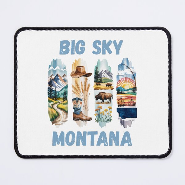 Item preview, Big sky Montana – wide open spaces & mountain pride designed and sold by CleanDecor.