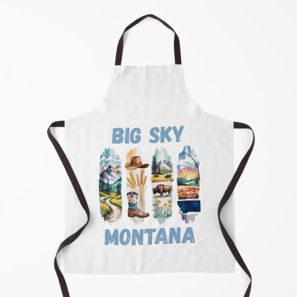 Item preview, Big sky Montana – wide open spaces & mountain pride designed and sold by CleanDecor.