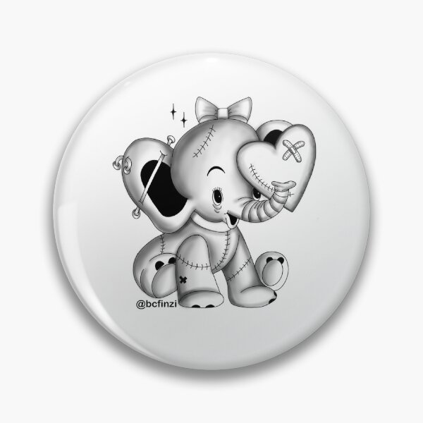 Item preview, Elephant Teddy designed and sold by Bianca Finzi.