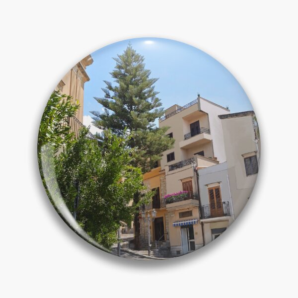 Item preview, Views of Piazza Triona in Bisacquino designed and sold by GillianTapping.