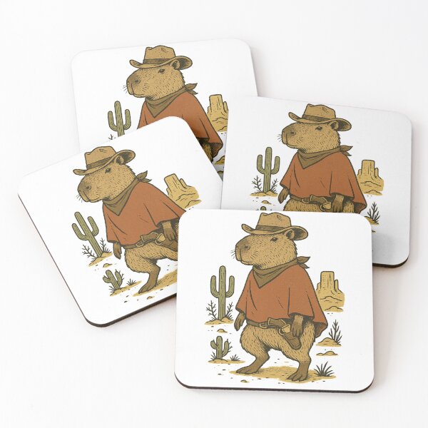Item preview, Cowboy Capybara – Slow Ride, Big Vibes designed and sold by Capybarastore_77.