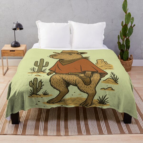 Item preview, Cowboy Capybara – Slow Ride, Big Vibes designed and sold by Capybarastore_77.