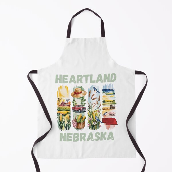 Item preview, Heartland Nebraska – cornfields & midwest pride design designed and sold by CleanDecor.