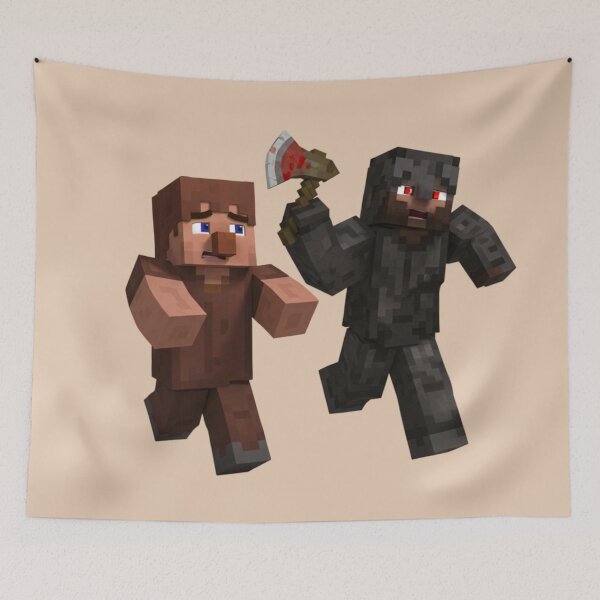 Item preview, Blocky Carnage designed and sold by LyssasMindArt.