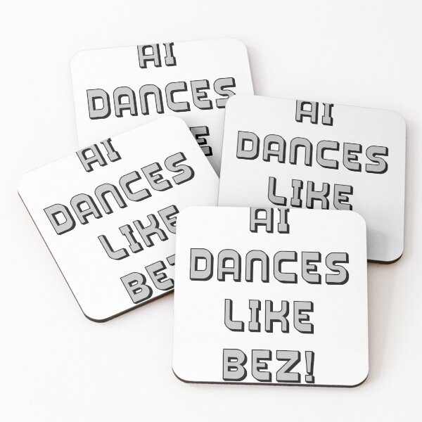 Item preview, AI Dances Like Bez! Tribute designed and sold by IanBakerToons.