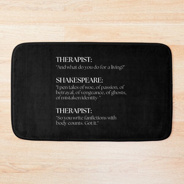 Item preview, Shakespeare Goes to Therapy designed and sold by ObsidianDaz.