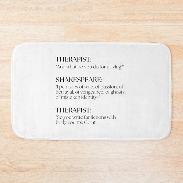 Item preview, Shakespeare Goes to Therapy designed and sold by ObsidianDaz.