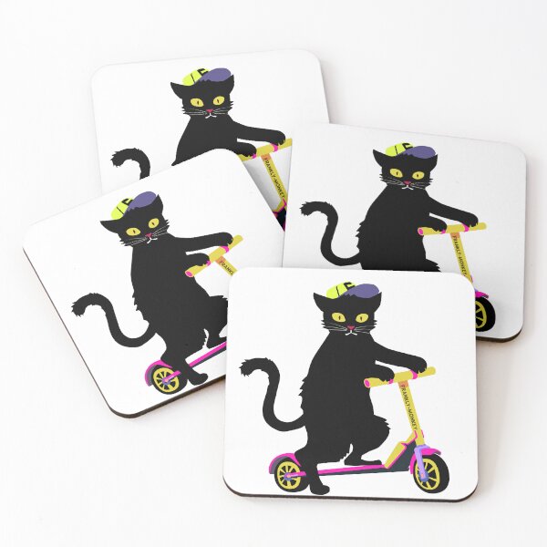 Item preview, Cool Cat – Silent Ride. designed and sold by franklymonkey.