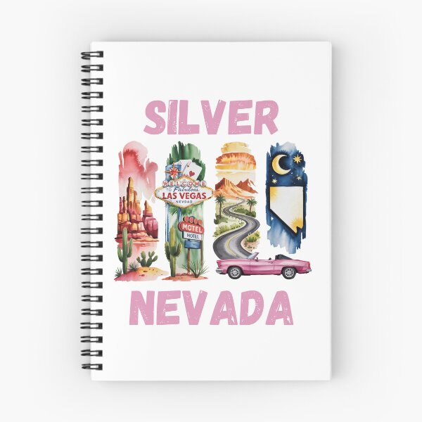 Item preview, Silver Nevada – silver state & desert landscape design designed and sold by CleanDecor.
