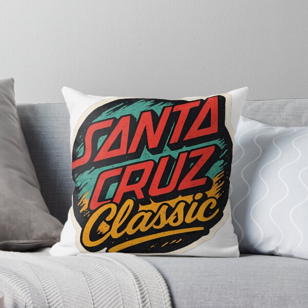 Item preview, Santa Cruz Classic Skate Sticker – Retro Skateboard Vibes designed and sold by PaullCreations.