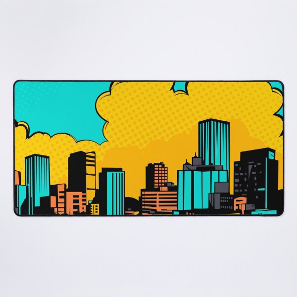 Item preview, Retro Comic Cityscape | Pop Art Urban Skyline designed and sold by Josinta.