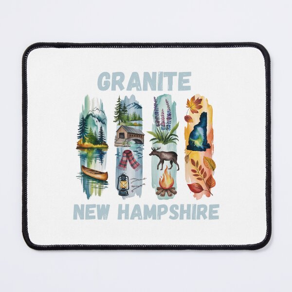 Item preview, Granite New Hampshire – white mountains & granite state pride designed and sold by CleanDecor.