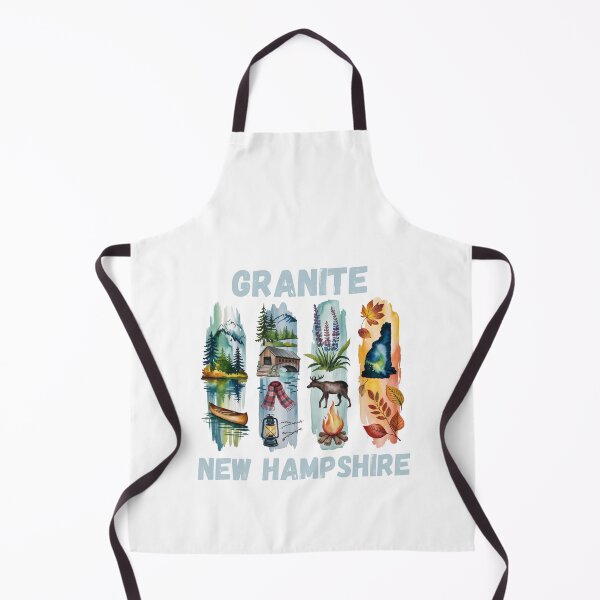 Artikelvorschau, Granite New Hampshire – weiße Berge und Granitstaatsstolz entworfen und verkauft von CleanDecor.
