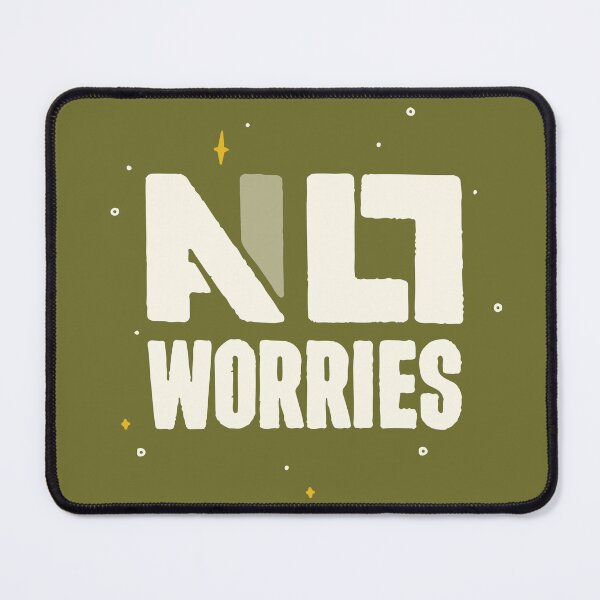 Item preview, All Worries designed and sold by Dangit Design.
