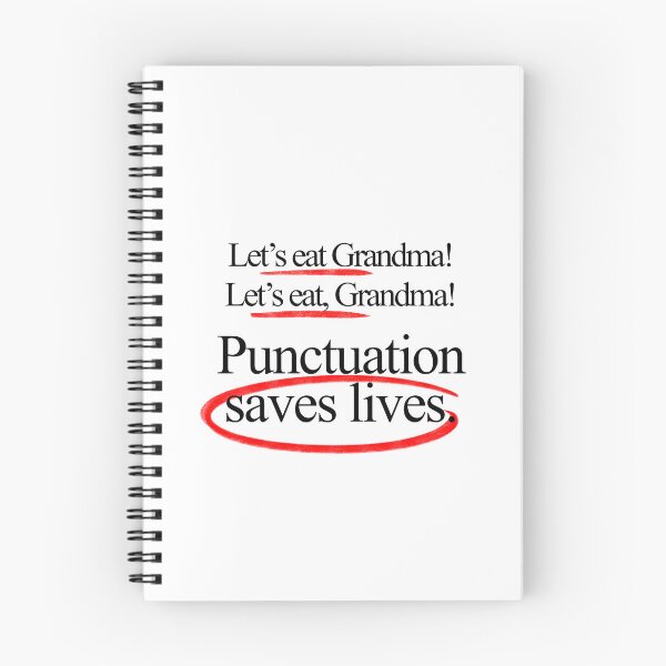 Item preview, Let’s eat, Grandma! Punctuation saves lives designed and sold by OkiDokiDesign.