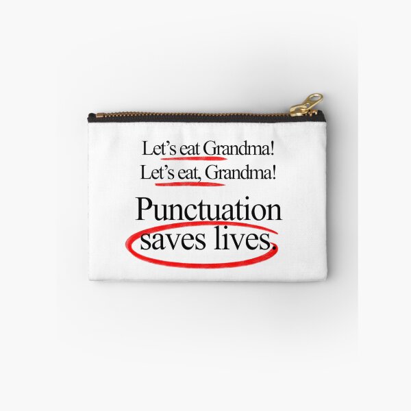 Item preview, Let’s eat, Grandma! Punctuation saves lives designed and sold by OkiDokiDesign.