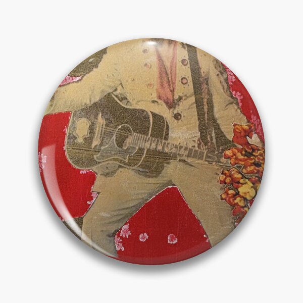 Aperçu de l'œuvre Elvis en rouge créée et vendue par towerhall.