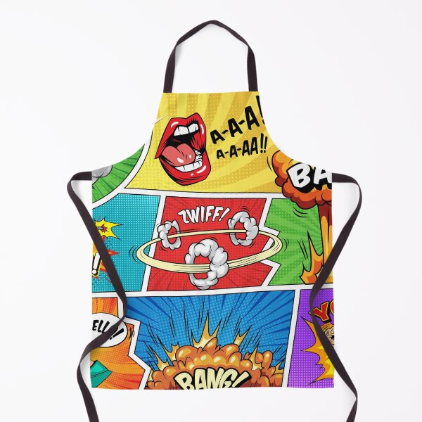 Item preview, Comic Book Sound Effects Collage | Pop Art Explosion Pattern designed and sold by Josinta.