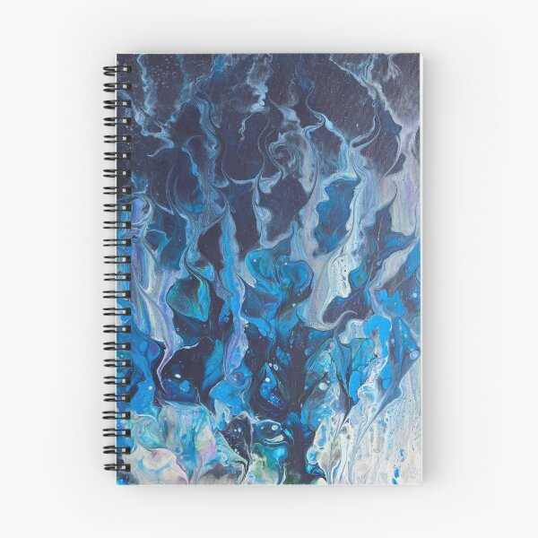 Item preview, Dark Blue Waves designed and sold by Veronica Helen Art.