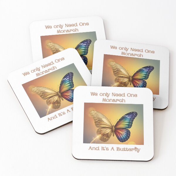 Item preview, We only Need One Monarch And It's A Butterfly Gold designed and sold by Marpin91.