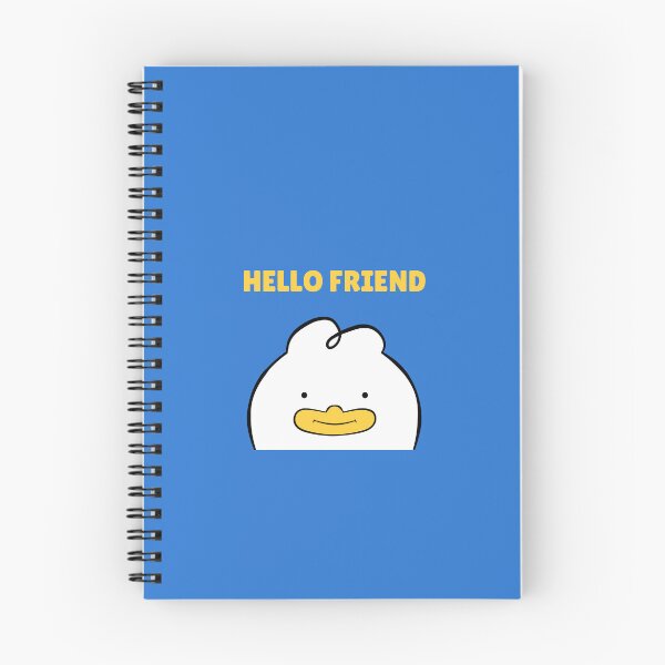 Item preview, Duck Hello Friend illustration designed and sold by Lwahniarts.