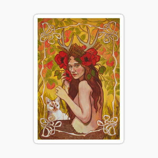 Item preview, La mariée sauvage designed and sold by SarahRileyArt.