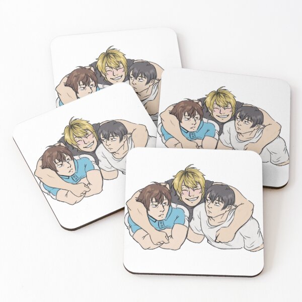 Item preview, The College Trio - Hug designed and sold by AstralRavens.
