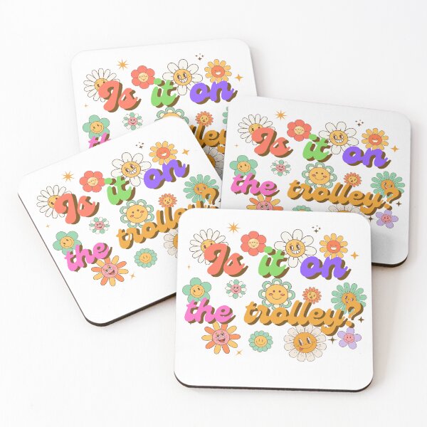Item preview,  Is it on the trolley? Victoria Wood quote. designed and sold by DontKnowMuch.