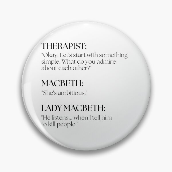 Item preview, Macbeth Goes to Therapy designed and sold by ObsidianDaz.