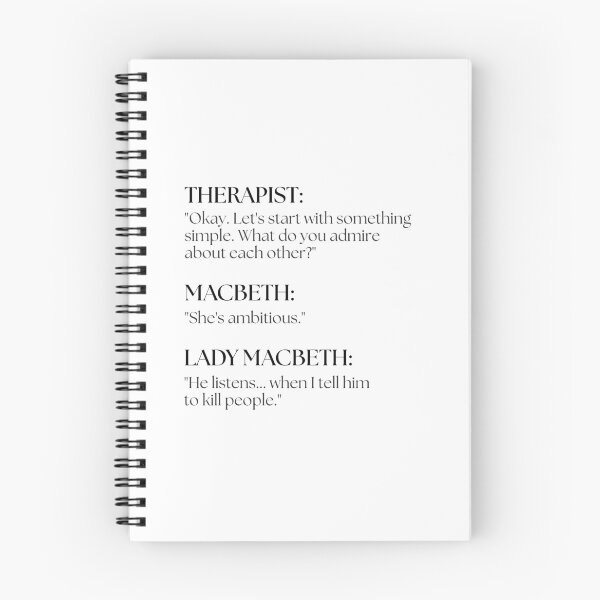 Item preview, Macbeth Goes to Therapy designed and sold by ObsidianDaz.