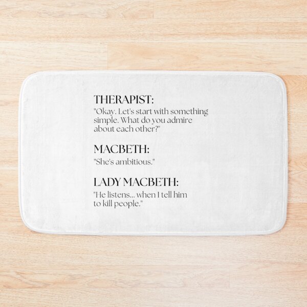 Item preview, Macbeth Goes to Therapy designed and sold by ObsidianDaz.
