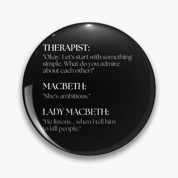Item preview, Macbeth Goes to Therapy designed and sold by ObsidianDaz.