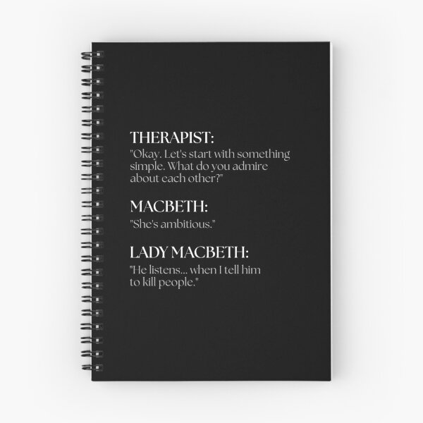 Item preview, Macbeth Goes to Therapy designed and sold by ObsidianDaz.