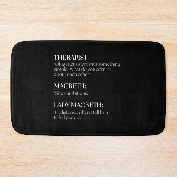 Item preview, Macbeth Goes to Therapy designed and sold by ObsidianDaz.