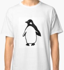 penguin outline Classic T-Shirt