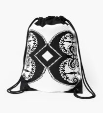 Indonesian Crown Drawstring Bag