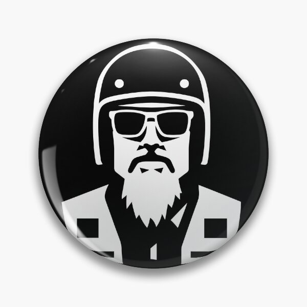 Item preview, Biker Icon — Minimalist & Stylish 2 designed and sold by Bizu digitalart..