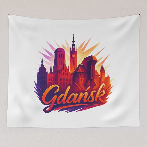 Item preview, Danzig Gdansk Ciudad Dorada Mar Báltico Polonia Regalo designed and sold by Pineapple-Tree.