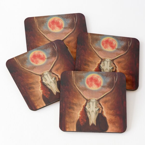 Item preview, Blood Moon Ritual designed and sold by SarahRileyArt.