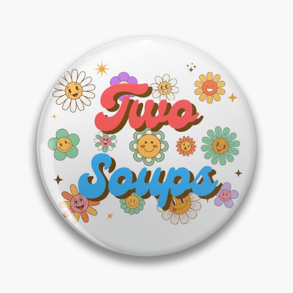 Item preview, Two Soups Victoria Wood quote. designed and sold by DontKnowMuch.