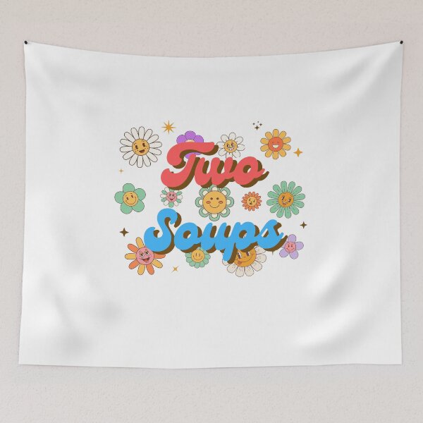 Item preview, Two Soups Victoria Wood quote. designed and sold by DontKnowMuch.
