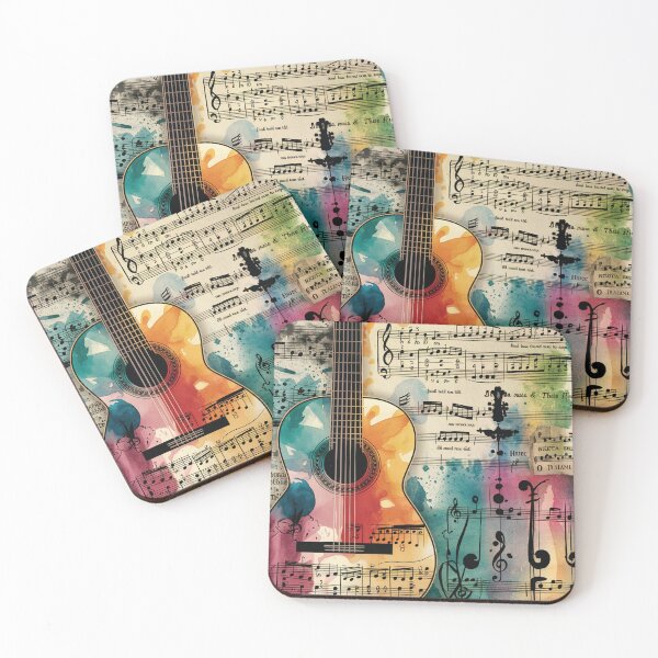 Item preview, Sheet music with guitar designed and sold by NMB-ART-Design.