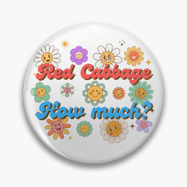 Item preview, Red cabbage. How much? Victoria Wood quote. designed and sold by DontKnowMuch.