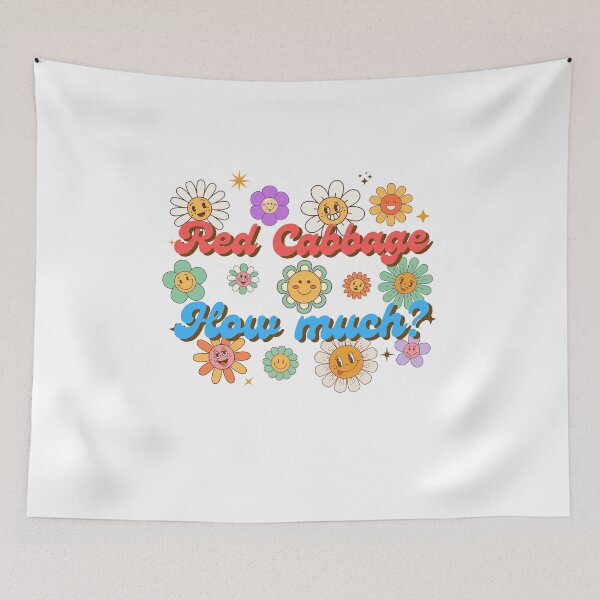 Item preview, Red cabbage. How much? Victoria Wood quote. designed and sold by DontKnowMuch.