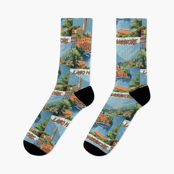 Item preview, Lago Maggiore, Italia Vintage Art Travel Landscape designed and sold by MaateoDesign.