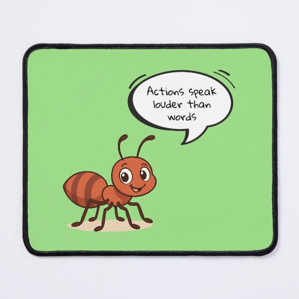 Item preview, Wise Ant: Actions Speak Louder Than Words designed and sold by Design Piggy  Bank.